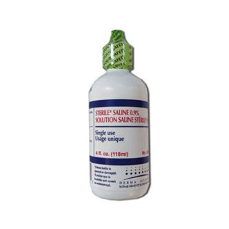 Derma Sciences - Sterile Saline 0.9% 4oz (118 ml) - UNIT