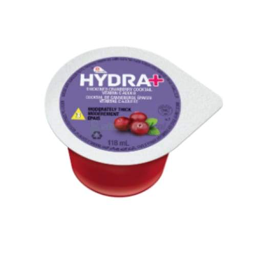 Oasis Hydra+ Canneberge (24 x 118ml) - IDDSI 2 et 3 boissons épaissies Lassonde