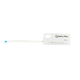 Vapro Plus hydrophilic intermittent catheter for men, straight, 14FR | HOL 74144