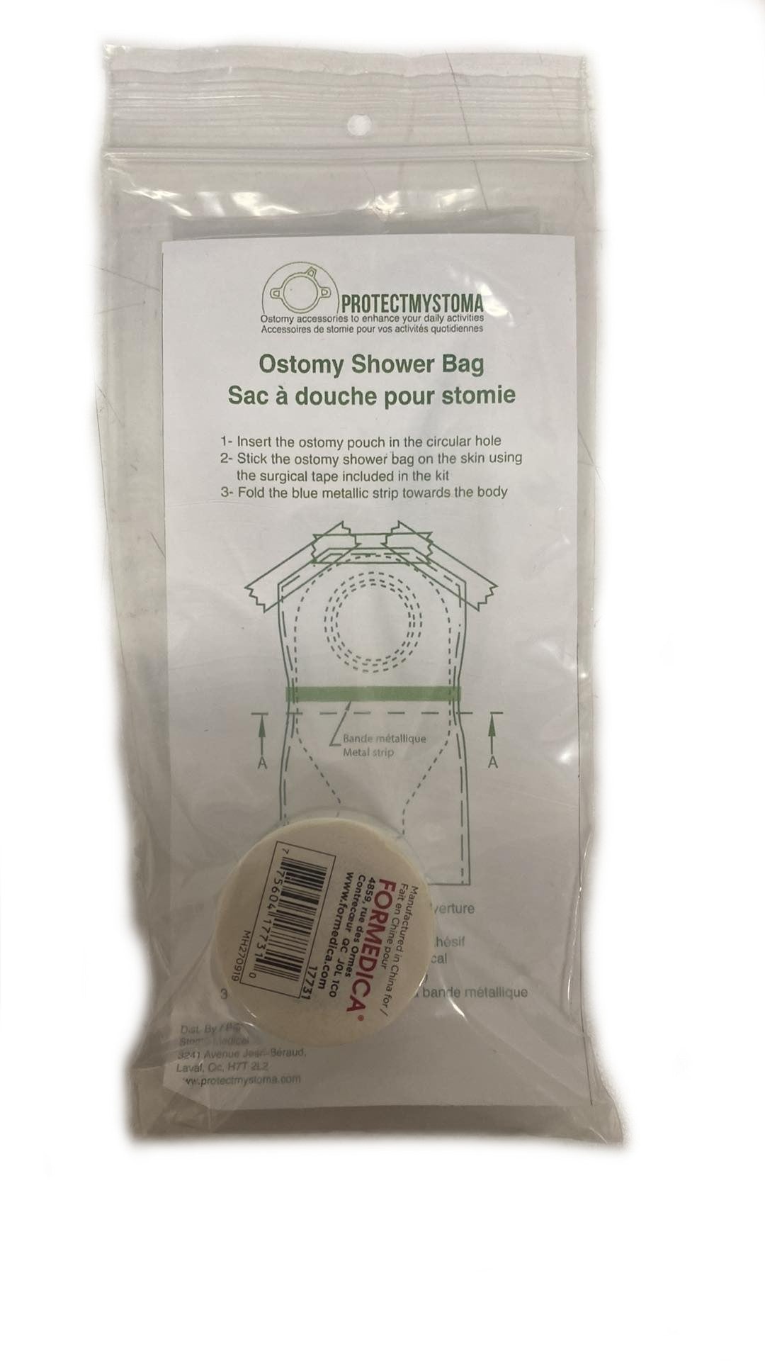 Ostomy Shower Bag