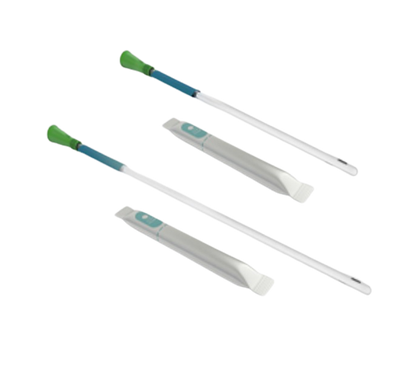 Intermittent pre-lubricated urinary catheter GentleCath Glide for men, curved, size 12FR | SQU 421909