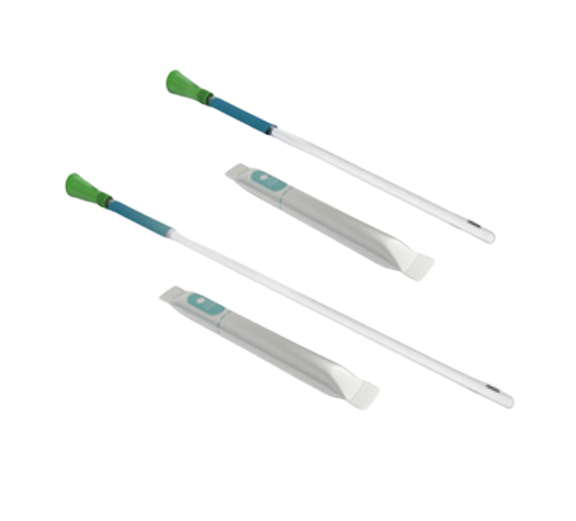 Intermittent pre-lubricated urinary catheter GentleCath Glide for men, curved, size 12FR | SQU 421909