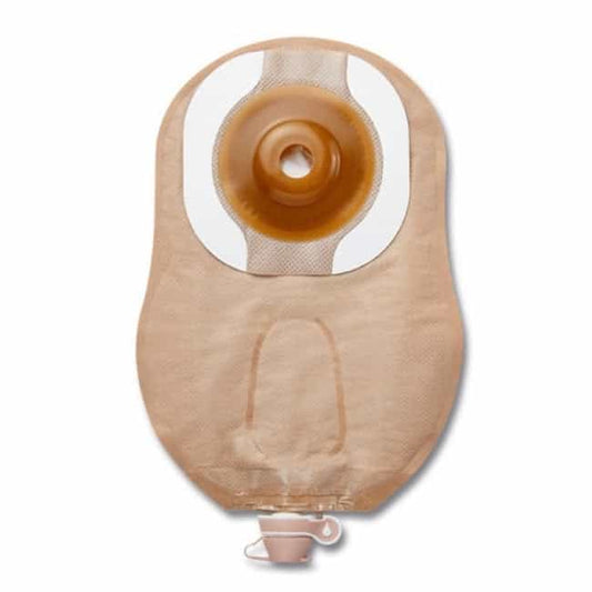 One-Piece Urostomy Pouch Ultra-Clear with Convex Flextend Barrier, Enhanced Design - Cut-to-fit Up to 25 mm and 9" - 5/box - SKU #84794