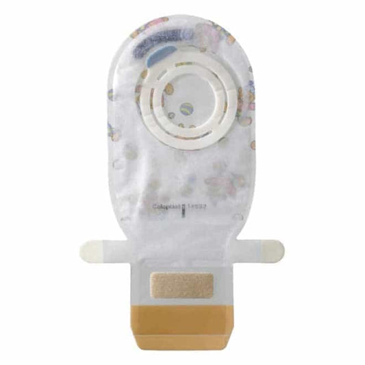 Assura Pediatric Drainable Pouch with Easiclose closure 30 mm - Transparent - 10/box - SKU #14682