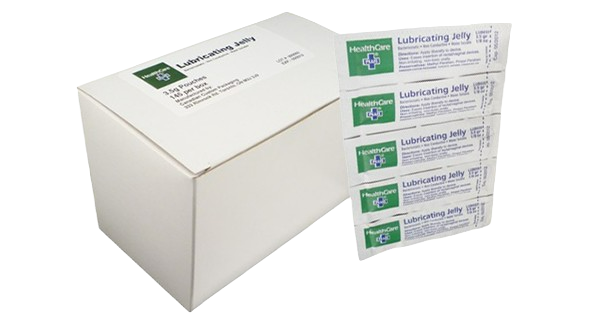 Healthcare Plus lubricating gel - 3.5g sachets (145/box) | LUB 035