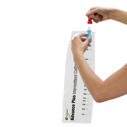 Intermittent catheter with closed system Advance Plus - curved 16FR | HOL 95164IC-1