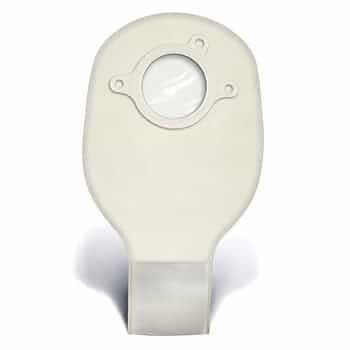 Little Ones Two-Piece Standard Drainable Pouch 32 mm, Transparent, no Filter - 10/box - SKU #401927