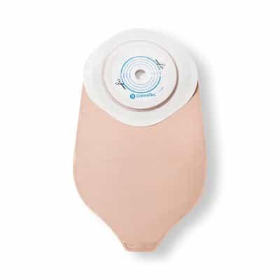 Esteem+ One-Piece Urostomy Pouch Transparent 13-45 mm with Durahesive Cut-to-Fit and Accuseal Tap with Valve - 10/box - SKU #421631