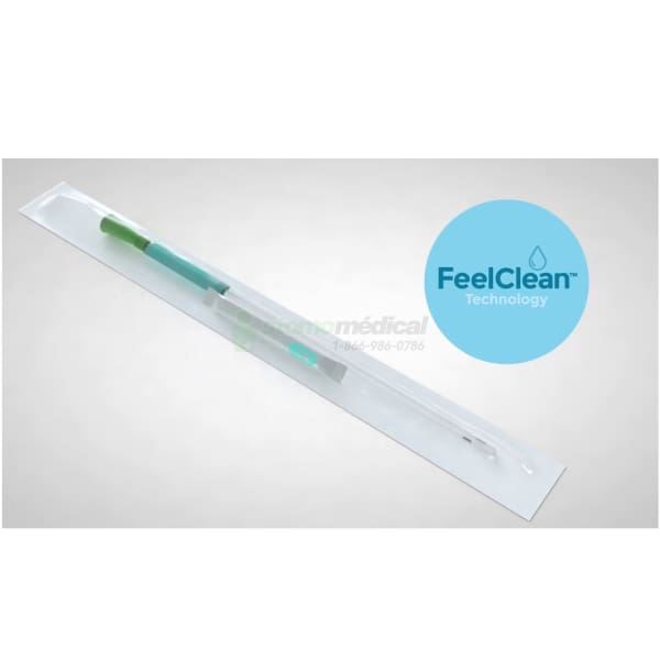 Intermittent pre-lubricated urinary catheter GentleCath Glide for women, straight, size 10FR | SQU 421571