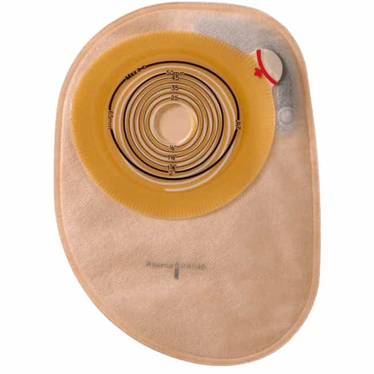 Assura Flat MAXI Closed Pouch, Pre-cut 25 mm - Opaque with filter - 30/box - SKU #12174