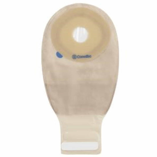 Esteem+ One-Piece Drainable Pouch with Modified Stomahesive Pre-Cut Skin Barrier 30 mm, Transparent, InvisiClose Tail Closure and Filter - 10/box - SKU #416728