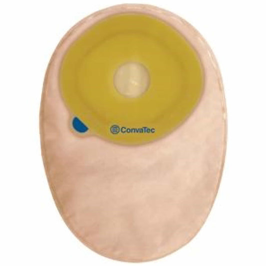 Esteem+ One-Piece Closed-End Mini 6" Pouch - Opaque 25 mm with Modified Stomahesive - Pre-Cut Skin Barrier and Filter - 30/box - SKU #416705