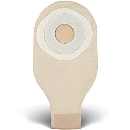 ActiveLife One-Piece Pre-Cut 25 mm Drainable Pouch 10" Opaque  with Stomahesive Skin Barrier and no Filter. SKU #22751.