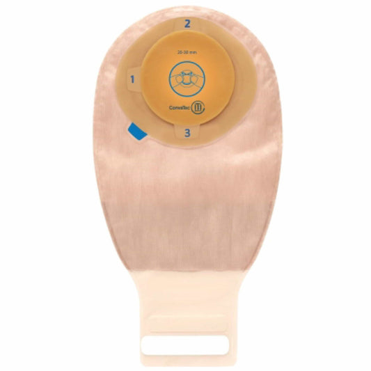 Esteem+ One-Piece Drainable Pouch 30-40 mm - Transparent with Stomahesive Moldable Technology, no Filter, 1-sided comfort panel and no tape collar - 10/box - SKU #413519