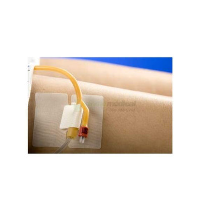 Urinary catheter stabilizer Cath-Secure 2 3/4” Wrap Tab, 3” x 1 1/4” with base (1/unit) | D-54453